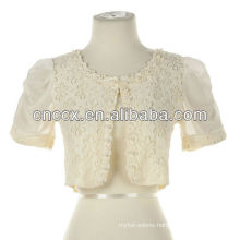 13STC5612 lace graceful lady cardigan white lace shrug